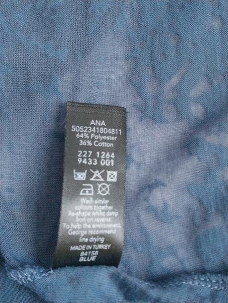 Modré bolerko s presvitajúcim vzorom, george, george,xxl