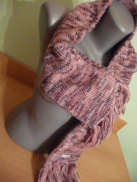 Dvojvrstvový melírovaný šál, 