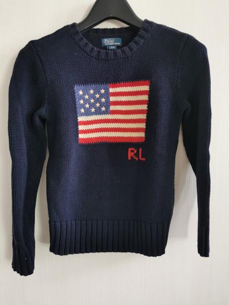 Luxusný ralph lauren pulover, ralph lauren,140