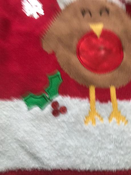 Sveter vianočný 7-8 rokov, primark,128