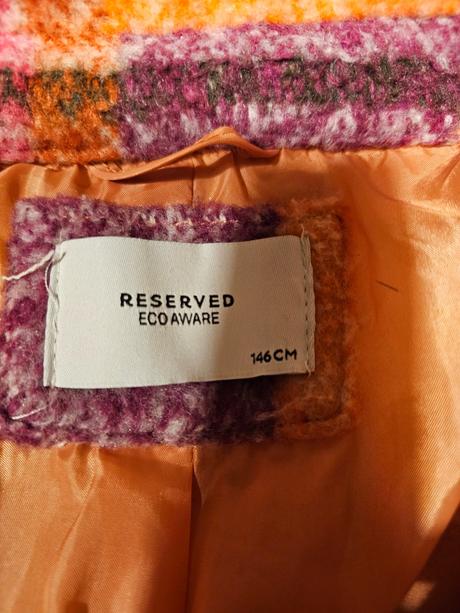 Jesenný kabátik pre dievča, reserved,146