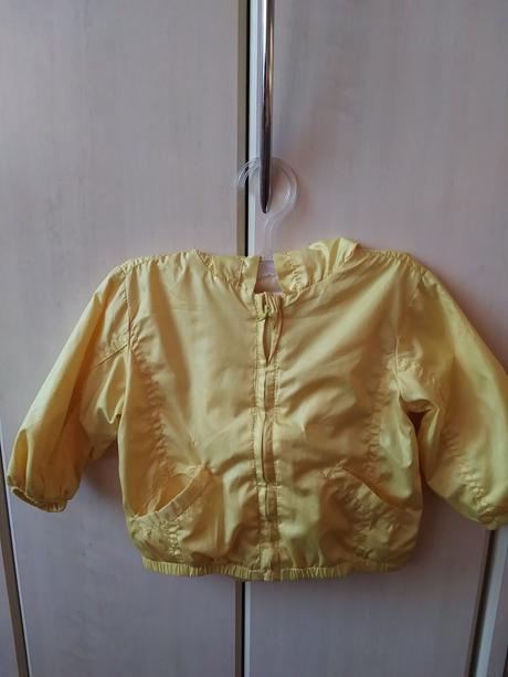 Kabátik žltý, ergee,74