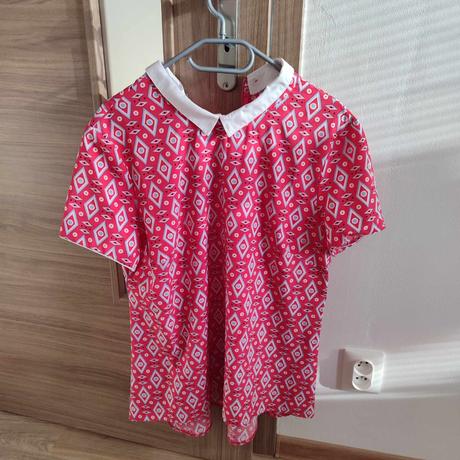 Blúzka s odopínateľným golierom, 42