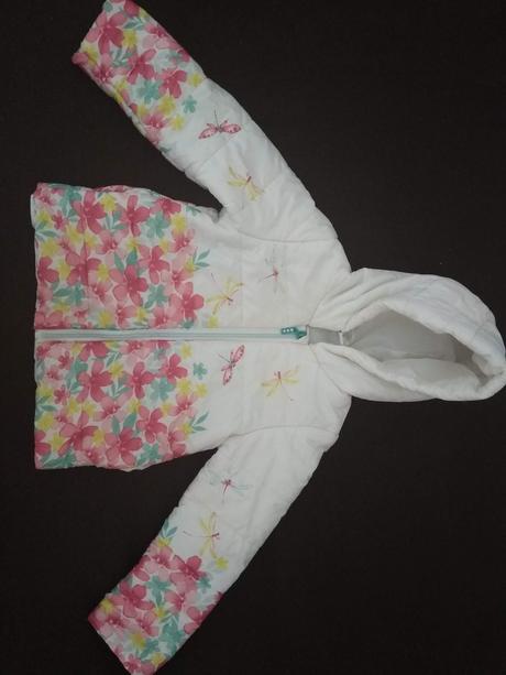 Prechodná bundička s kvetinovým vzorom, idexe,98