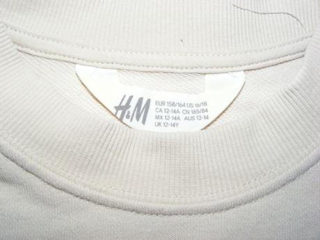 Mikina ohio zn. h&m - 158/164, h&m,158