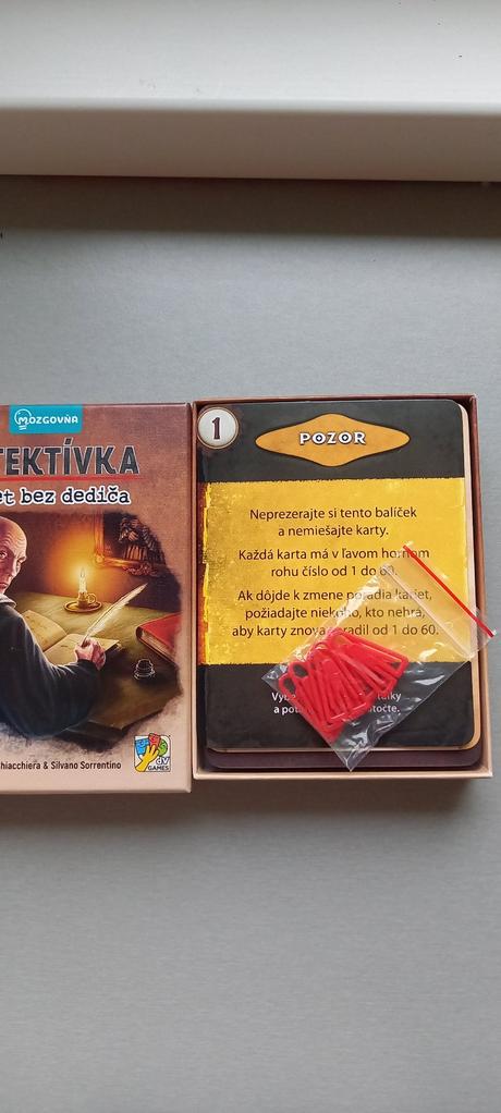 Detektívka závet bez dediča sk, 