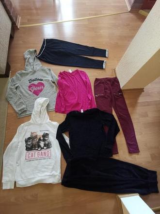 Balík oblečenia 158/164, 158–170