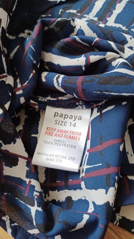 Bluzkovy top, papaya,42