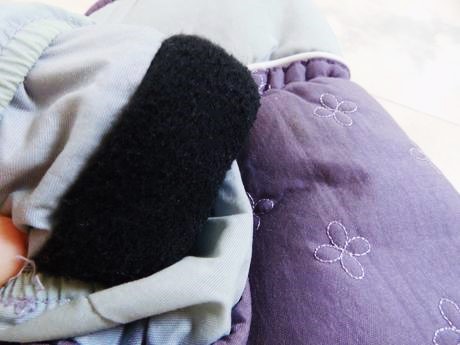 Zateplené lyžiarske rukavice,