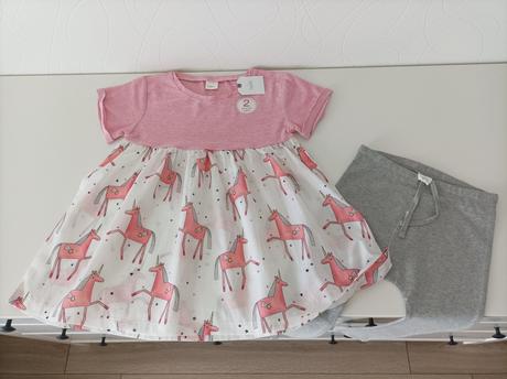 Šaty + legíny, next,110