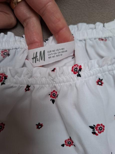 Letná blúzka, h&m,134