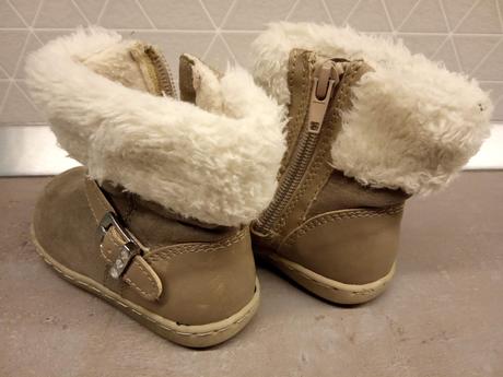 Čižmy - semiš - 20, cupcake,20