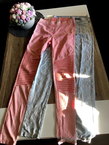 2x legíny, veľ. 170, zn. h and m, spolu 5 eur, h&m,170