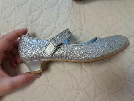 H&m strieborné črievičky č.33, h&m,33