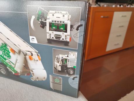 Lego technic - smetiarske vozidlo 42167,