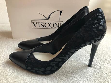 Kožené lodičky visconi, 38