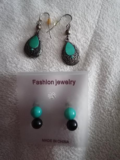 Tyrkysové náušnice,