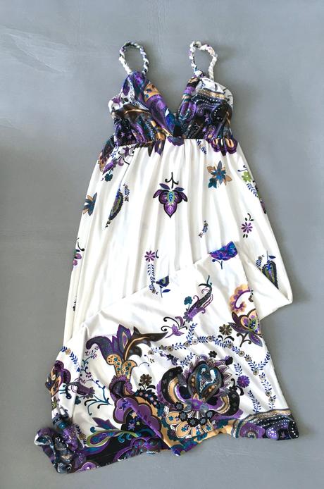 Elastické letné maxi šaty angela veľ. m/l, m