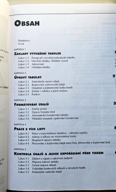 Microsoft excel, učebnice pro strední školy, 