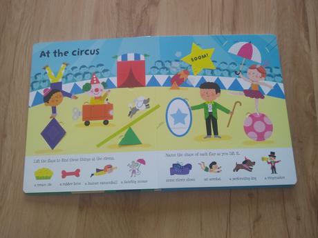 Knižky s okienkami - farby, tvary, protiklady,