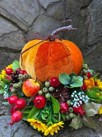 Tekvica s led osvetlením,