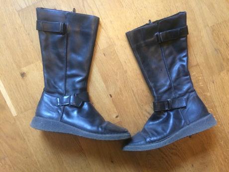 Kožené cizmy, baťa,38