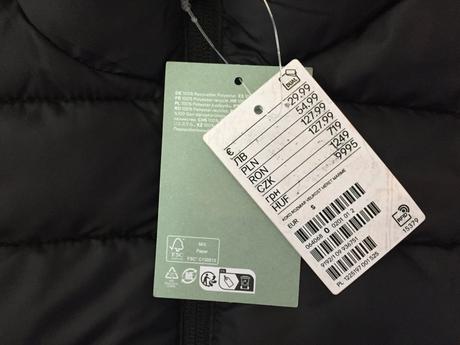 Panska vesta s, h&m,s