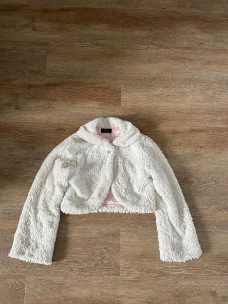 Huňaté bolerko na šaty, f&f,116