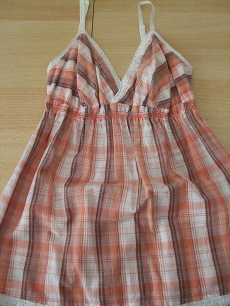 Károvaný top na ramienka kenvelo, kenvelo,m