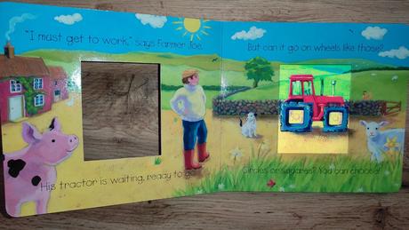 Kniha s premenlivý mi obrazkami,