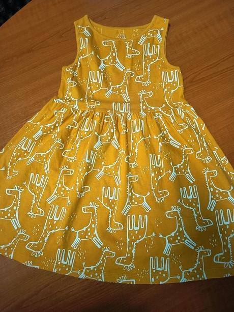 Nové šaty 122, 6-7 rokov, c&a,122