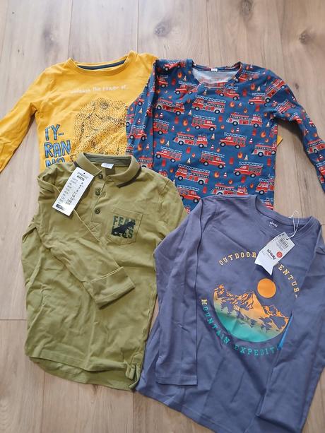 Mix oblečenia do školy- 6 ks, 122–134