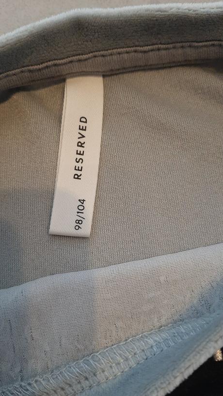 Pyžamo velúrové, reserved,98