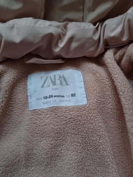 Zara set bunda a oteplovacky, zara,86