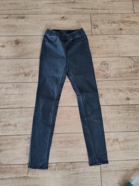 Riflové džegíny, h&m,140