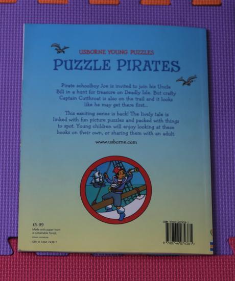 Puzzle pirates kniha plna aktivít - p,