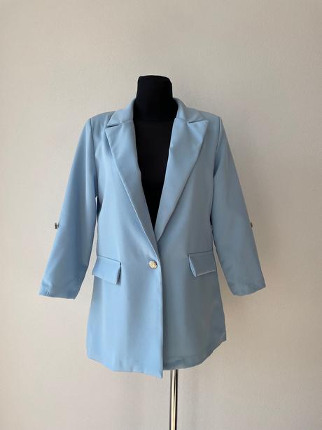 Dámske modré sako, 