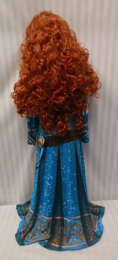 Kostým merida šaty a vlasy, 110-122 cm, 