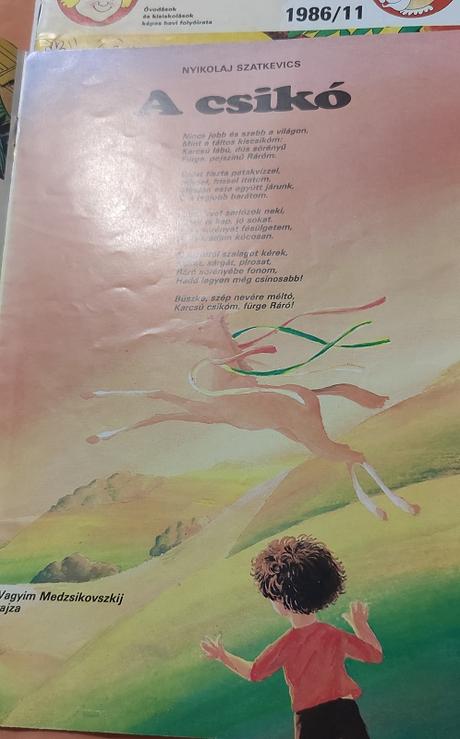 Detske časopisy misa 1986, 