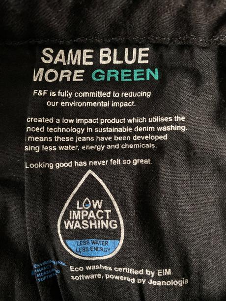 Čierne elastické rifle, f&f,40