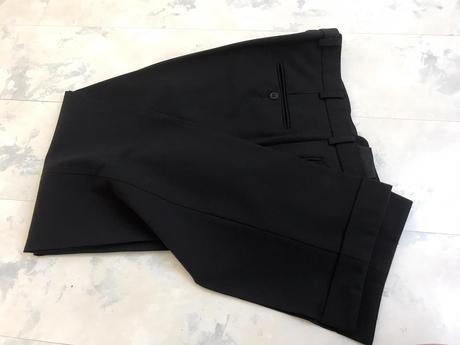 Luxusné nohavice s manžetami, l