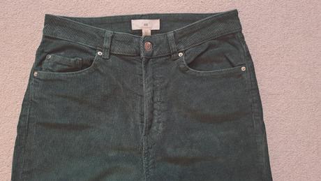 Zelené medžestráky veľ.38, h&m,38