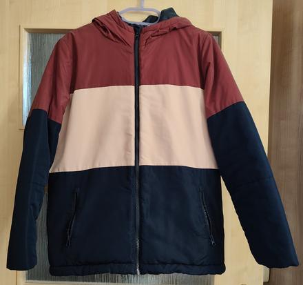 Dievčenská vatovaná vetrovka na zimu, tchibo,158