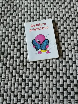 Brožúrka desatoro priateľstva,