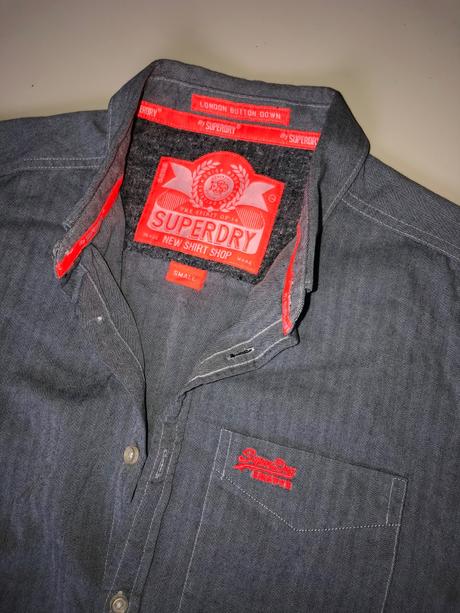 Košeľa zn. superdry, superdry,s
