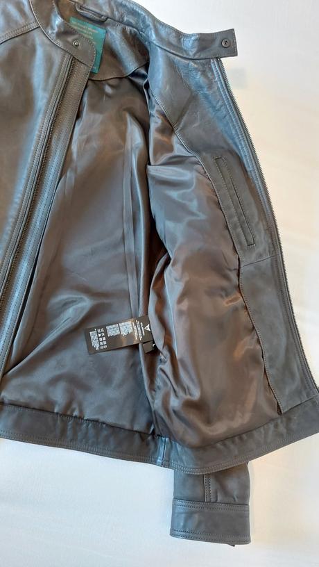 Pánska kožená bunda cupra, l