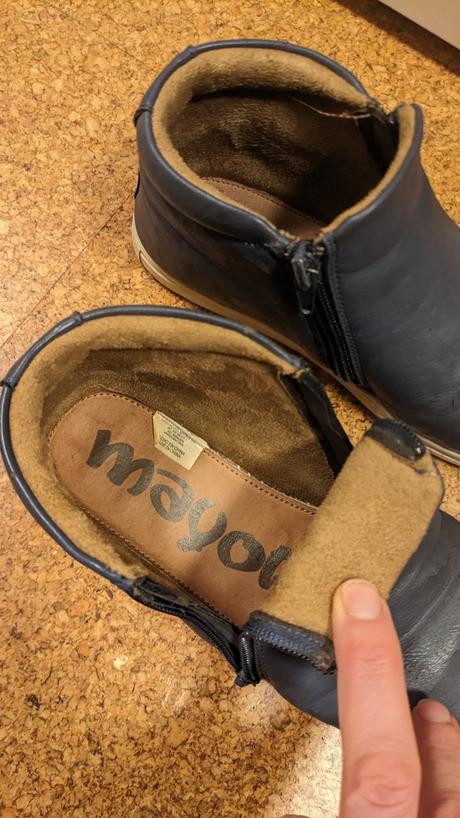 Prechodne kozene topanky, mayoral,33