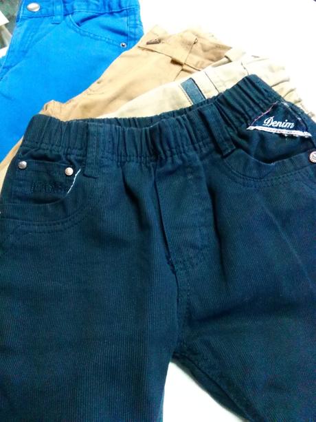 Parádne nohavice pre 3-4 r., 104–116