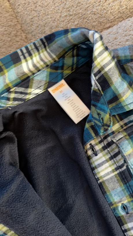 Zateplena flanelova kosela, gymboree,98