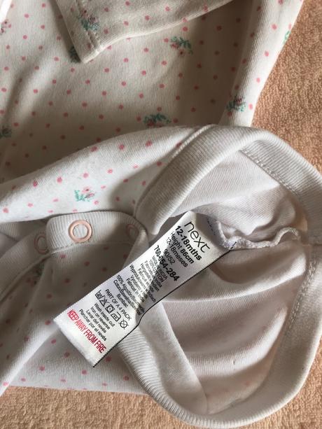 3x body dlhý rukáv, next,86